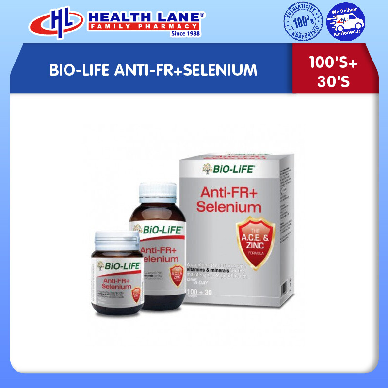 BIO-LIFE ANTI-FR+SELENIUM (100'S+30'S)